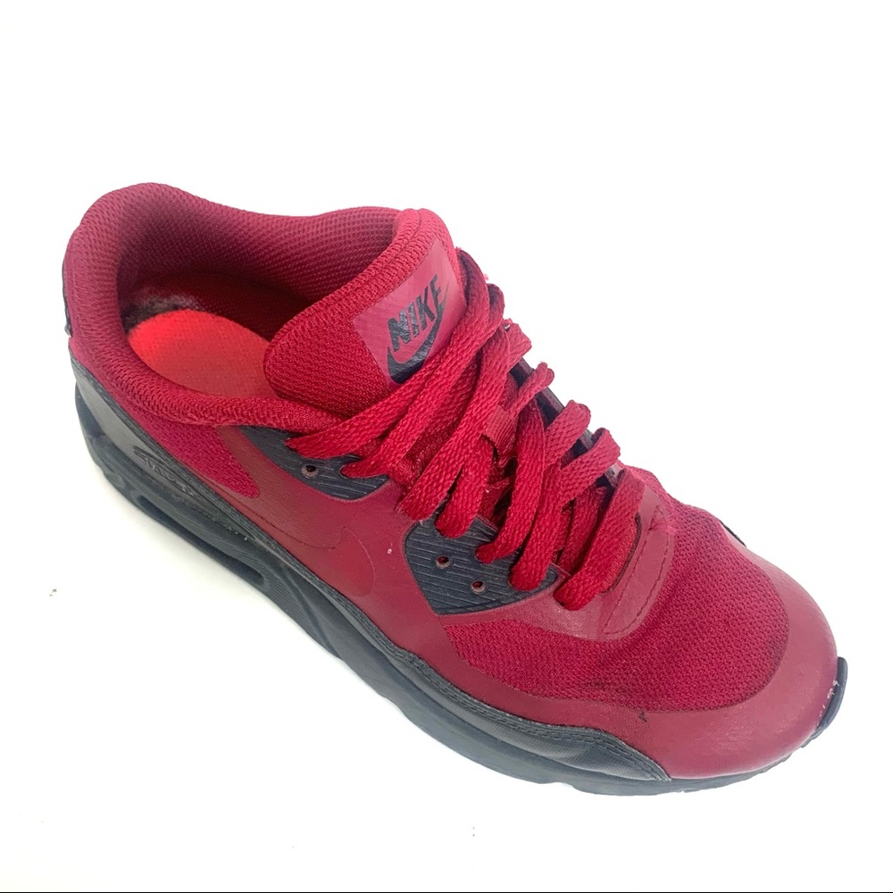 Nike Air Max Ultra 2.0 Womens Port Red Wine US 5Y UK 4.5 VGC Preowned - Picture 2 of 8